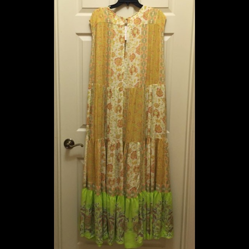 Free People Hanalei Bay Lace-up Midi Dress - Picture 12 of 13